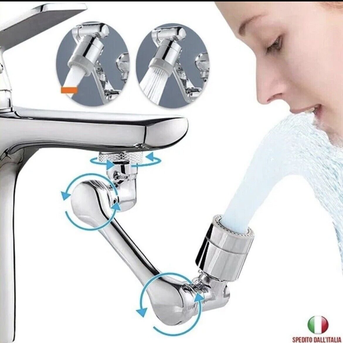 EcoJet - Prolunga flessibile per rubinetto